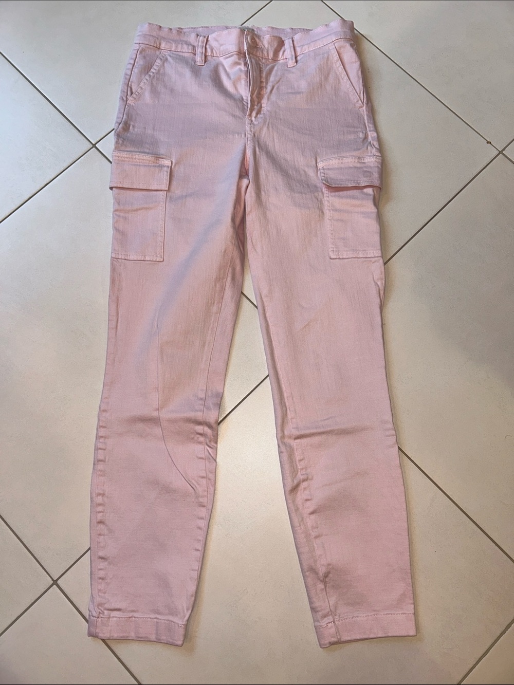 J. Crew Pink Cargo Track Pants